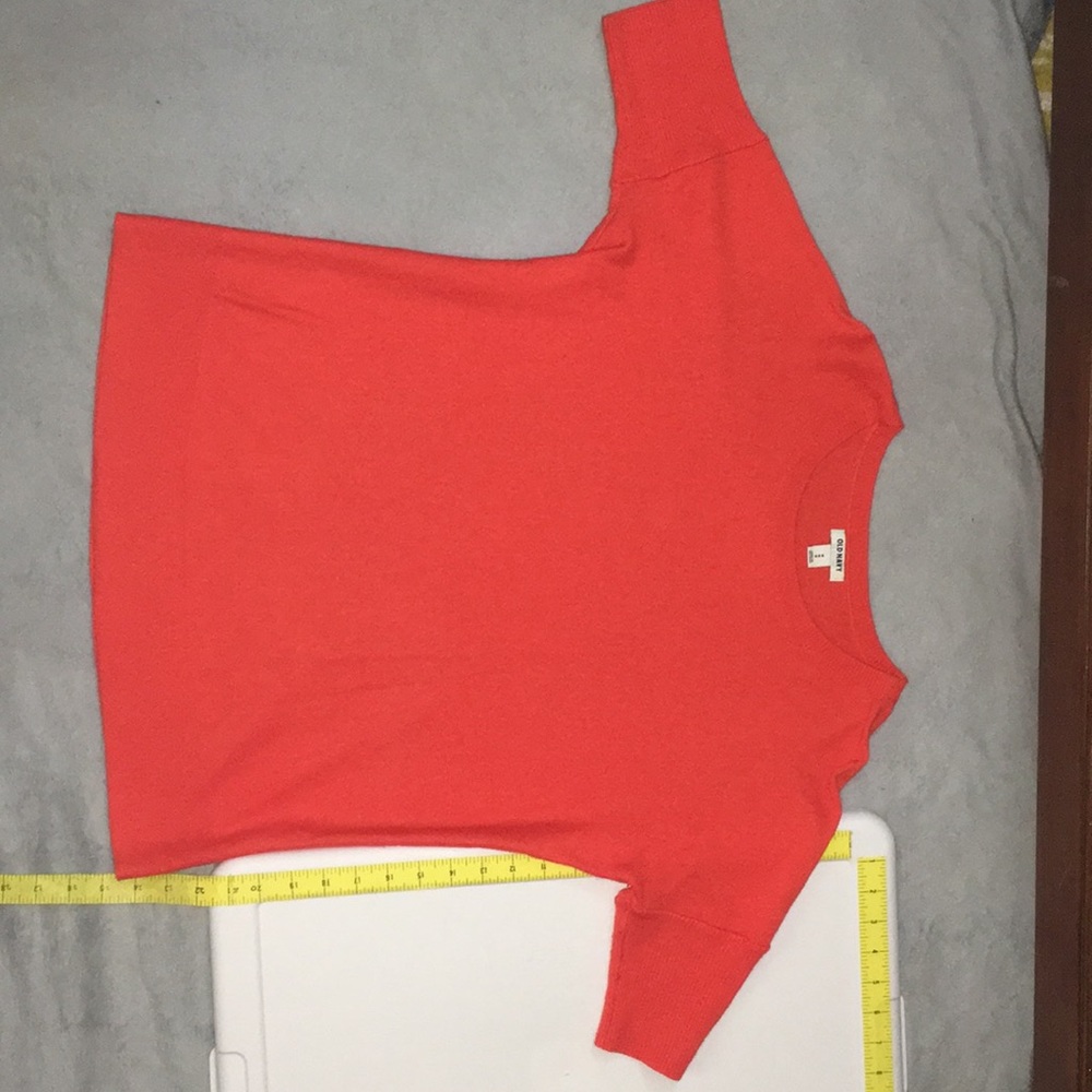 ON grey, short-sleeve, summer sweater, M, GUC